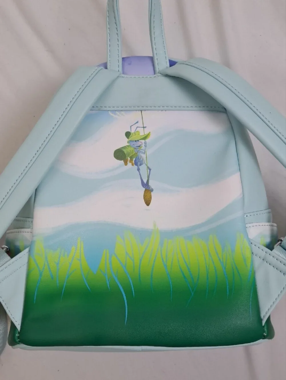 Loungefly x Pixar A Bug’s Life Mini Backpack Earth Day Colorful Floral Kidcore